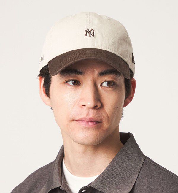 UNITED ARROWS green label relaxing「【別注】＜NEW ERA＞GLR ミニ NY 9TWENTY キャップ」|キャップ・キャスケット|OFF WHITE