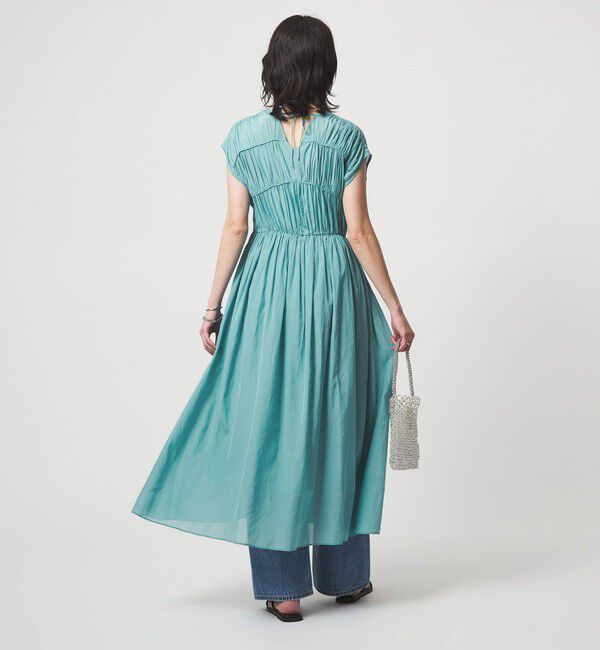 UNITED ARROWS green label relaxing「ティアード ギャザー ワンピース」|ワンピース|