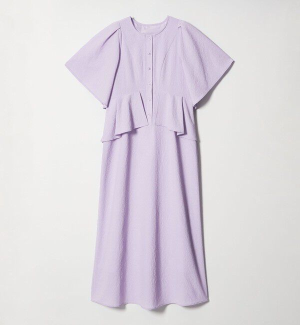EMMEL REFINES「＜EMMEL REFINES＞EM カラミタンブラー フリル ワンピース」|ワンピース|LILAC