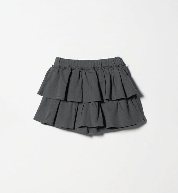 UNITED ARROWS green label relaxing「ミニ裏毛 フリル キュロット（ダークグレー）100cm-130cm」|その他|