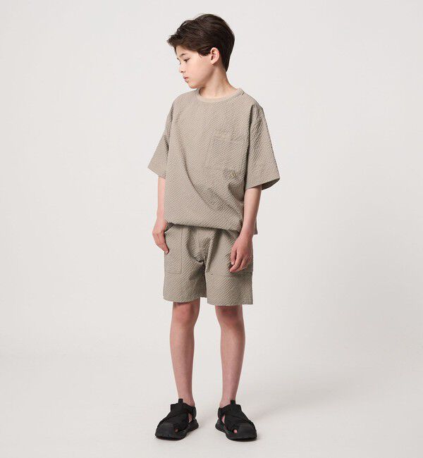 UNITED ARROWS green label relaxing「【別注】＜WILD THINGS＞ ポケット プルオーバー Tシャツ / キッズ 140cm-160cm」|シャツ・ブラウス|