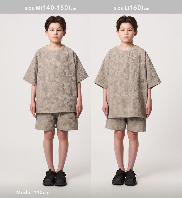UNITED ARROWS green label relaxing「【別注】＜WILD THINGS＞ ポケット プルオーバー Tシャツ / キッズ 140cm-160cm」|シャツ・ブラウス|