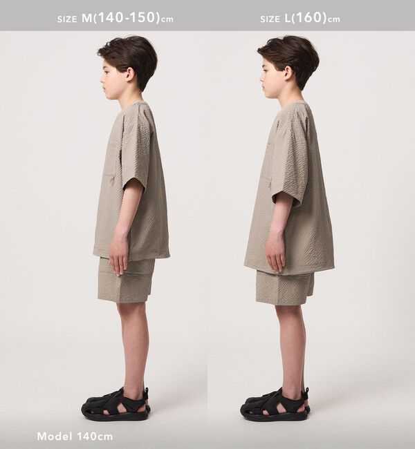 UNITED ARROWS green label relaxing「【別注】＜WILD THINGS＞ ポケット プルオーバー Tシャツ / キッズ 140cm-160cm」|シャツ・ブラウス|