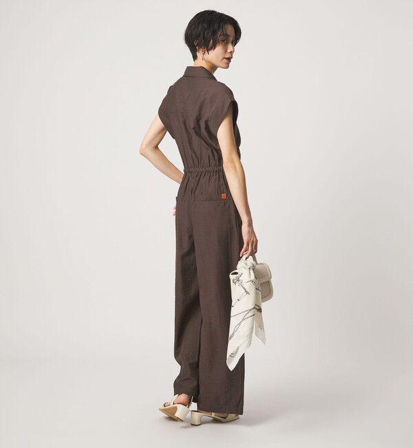 UNITED ARROWS green label relaxing「【別注】＜ UNIVERSAL OVERALL ＞ フレンチスリーブ オールインワン」|オールインワン|