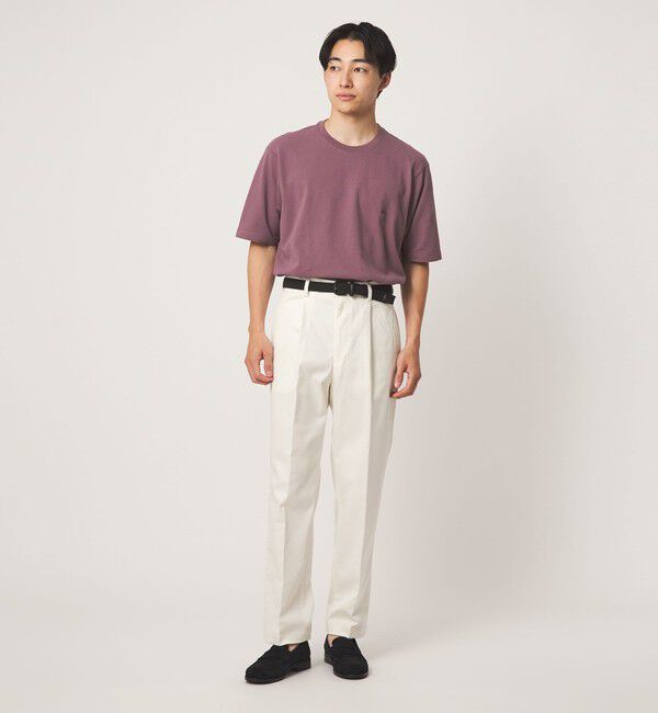 UNITED ARROWS green label relaxing「【別注】＜Brooks Brothers＞GLR カノコ クルーネック Tシャツ」|Tシャツ・カットソー|
