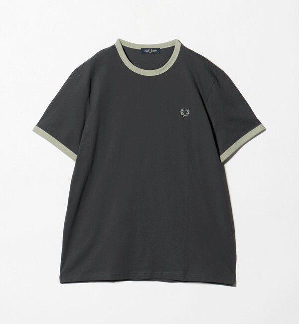 UNITED ARROWS green label relaxing「＜FRED PERRY＞リンガー Tシャツ」|Tシャツ・カットソー|DK.GRAY