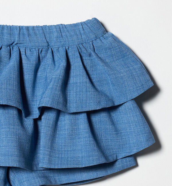 UNITED ARROWS green label relaxing「リネンライク フリル キュロット / キッズ 100cm-130cm」|その他|