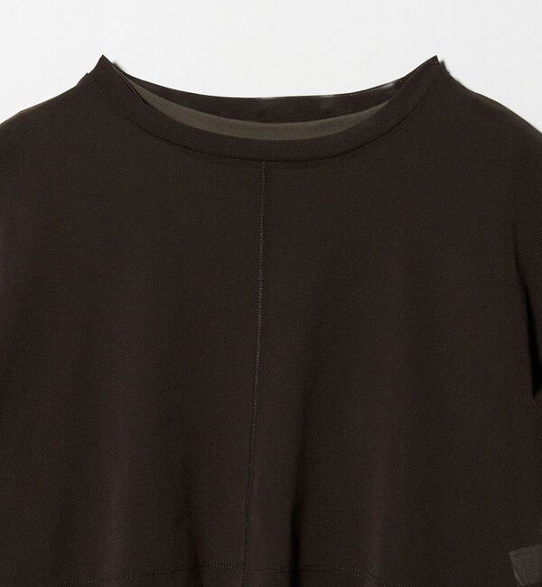 UNITED ARROWS green label relaxing「チュール プルオーバー&times;ノースリーブ ワンピース セット 吸水速乾」|ワンピース|