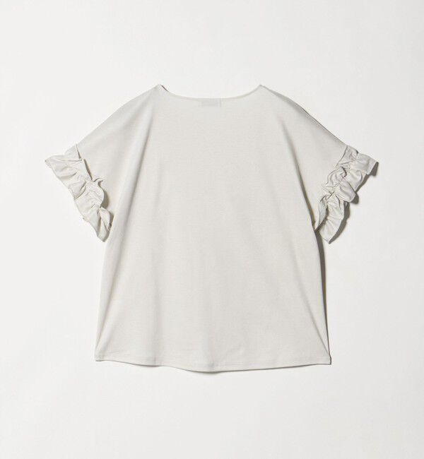 UNITED ARROWS green label relaxing「ソデフリル Tシャツ 汗染み防止」|Tシャツ・カットソー|
