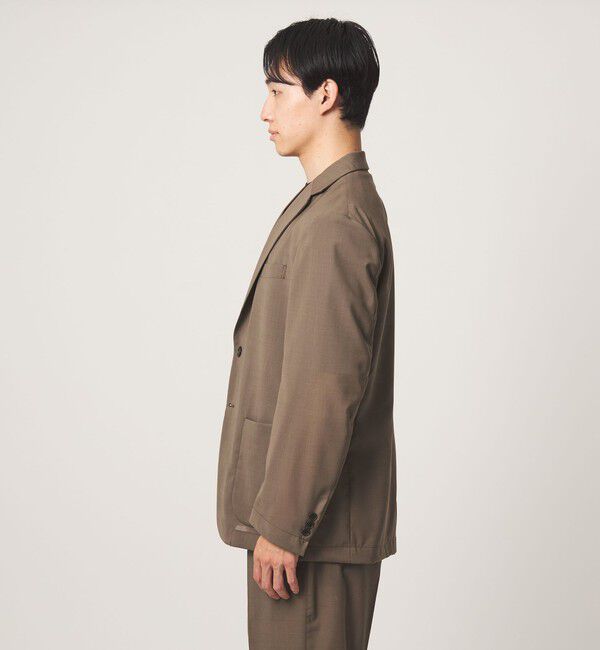 UNITED ARROWS green label relaxing「A+ air TWトロピカル 無地 2B リラックス 2P セットアップ ジャケット -ウォッシャブル・通気性-」|テーラードジャケット|