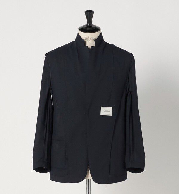 UNITED ARROWS green label relaxing「A+ air TWトロピカル 無地 2B リラックス 2P セットアップ ジャケット -ウォッシャブル・通気性-」|テーラードジャケット|
