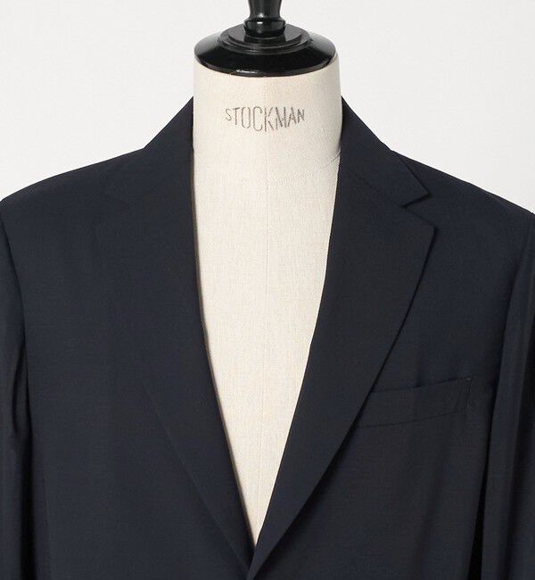 UNITED ARROWS green label relaxing「A+ air TWトロピカル 無地 2B リラックス 2P セットアップ ジャケット -ウォッシャブル・通気性-」|テーラードジャケット|