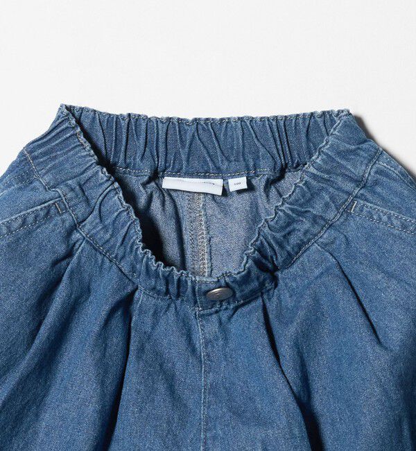 UNITED ARROWS green label relaxing「デニム バルーン ハーフ パンツ / キッズ 100cm-160cm」|その他|