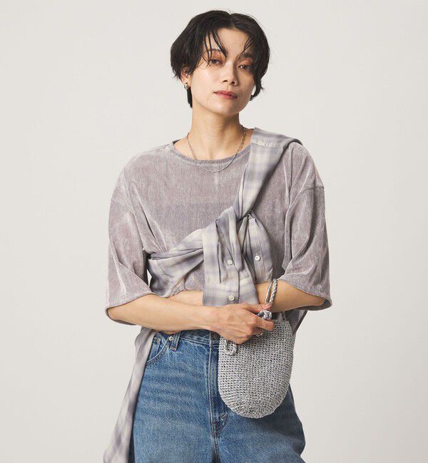 UNITED ARROWS green label relaxing「シアーフロッキー ショートスリーブ Tシャツ」|Tシャツ・カットソー|