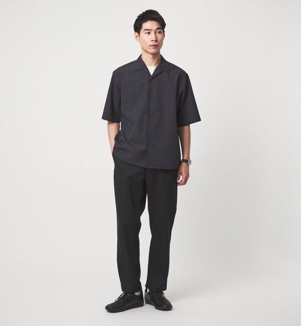 UNITED ARROWS green label relaxing「ボイル メッシュ オープンカラー 半袖 シャツ -吸水速乾-」|シャツ・ブラウス|