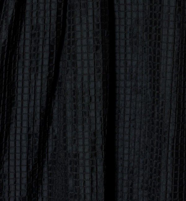 UNITED ARROWS green label relaxing「シアー チェック フレンチスリーブ ワンピース」|ワンピース|
