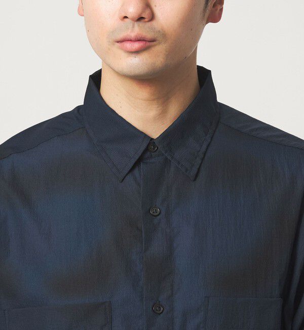 UNITED ARROWS green label relaxing「＜Phospho Graphica＞スプラッシュ パターン レギュラーカラー 半袖シャツ」|シャツ・ブラウス|