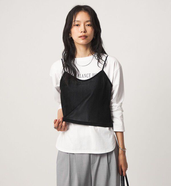 UNITED ARROWS green label relaxing「シアーフロッキー キャミソール」|キャミソール|