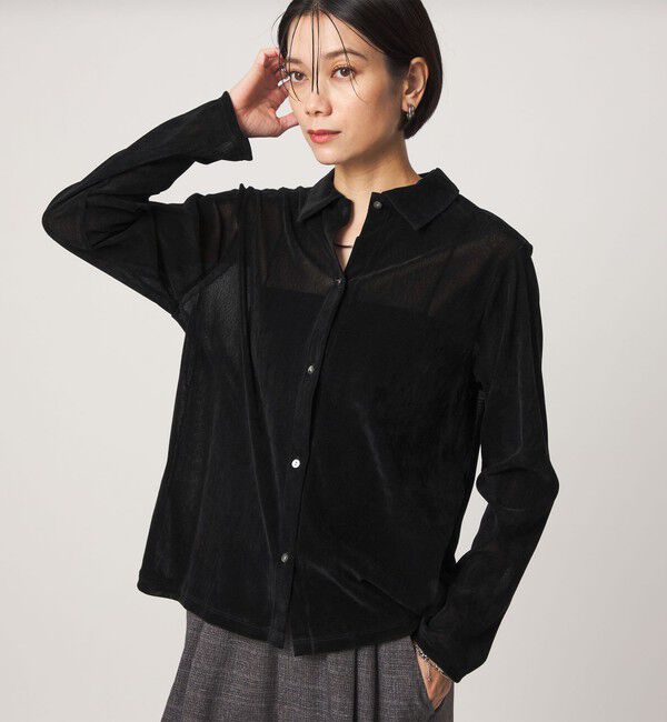 UNITED ARROWS green label relaxing「シアーフロッキー カーディガン」|カーディガン|