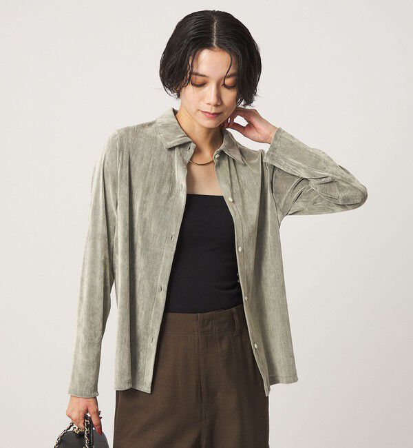 UNITED ARROWS green label relaxing「シアーフロッキー カーディガン」|カーディガン|LIME