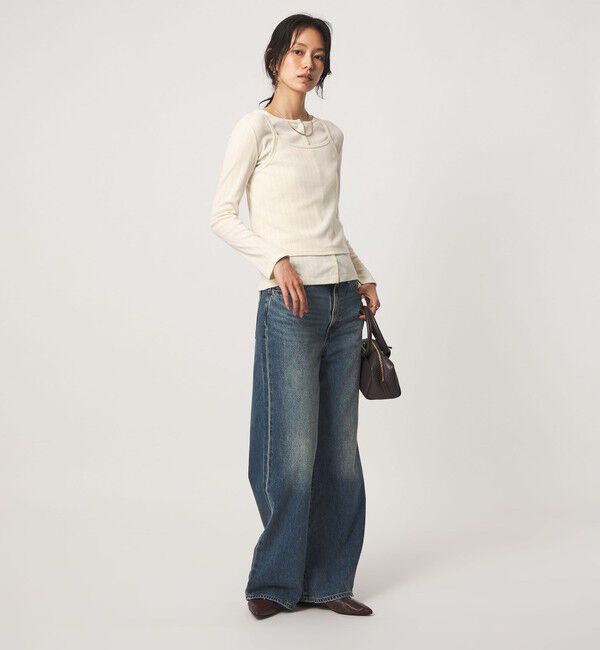 UNITED ARROWS green label relaxing「【別注】＜Healthknit＞レイヤード プルオーバーカットソー」|Tシャツ・カットソー|