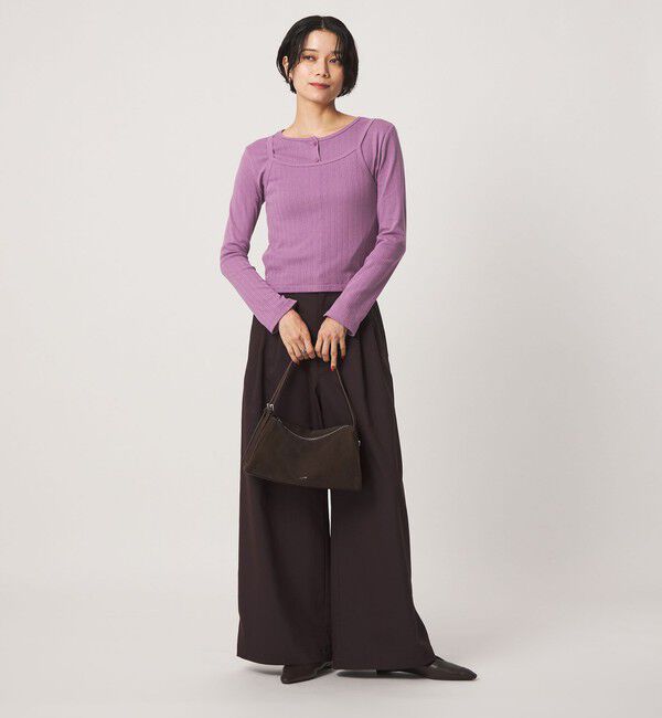 UNITED ARROWS green label relaxing「【別注】＜Healthknit＞レイヤード プルオーバーカットソー」|Tシャツ・カットソー|