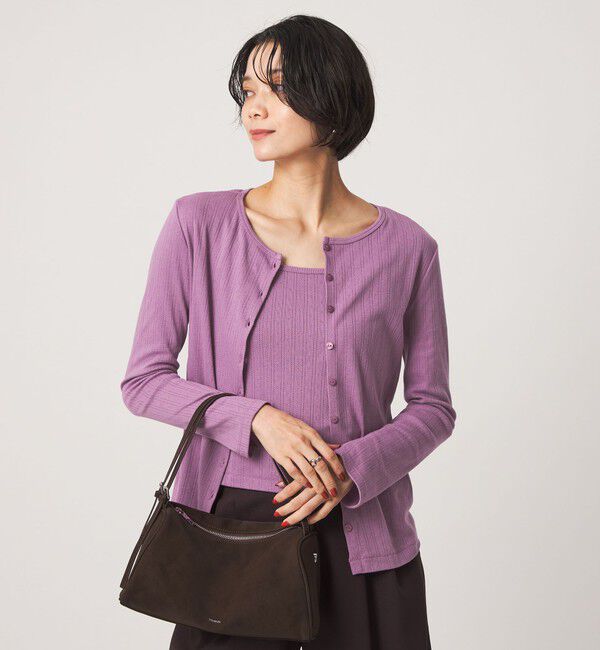 UNITED ARROWS green label relaxing「【別注】＜Healthknit＞レイヤード プルオーバーカットソー」|Tシャツ・カットソー|