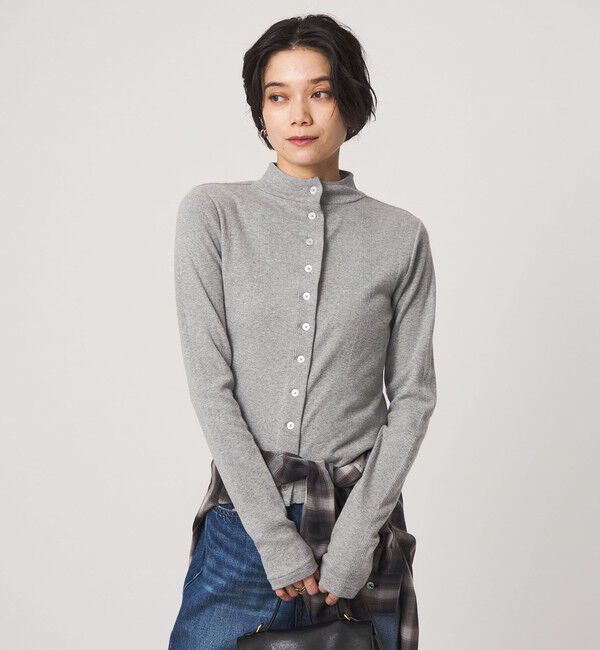 UNITED ARROWS green label relaxing「【別注】＜Robert P. Miller＞ ハイネック ロングスリーブ カットソー」|Tシャツ・カットソー|MD.GRAY