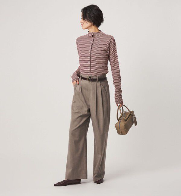 UNITED ARROWS green label relaxing「【別注】＜Robert P. Miller＞ ハイネック ロングスリーブ カットソー」|Tシャツ・カットソー|