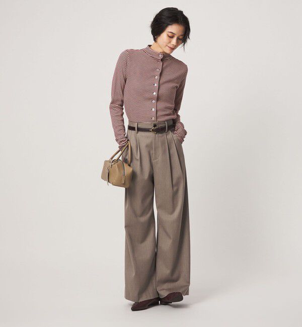 UNITED ARROWS green label relaxing「【別注】＜Robert P. Miller＞ ハイネック ロングスリーブ カットソー」|Tシャツ・カットソー|