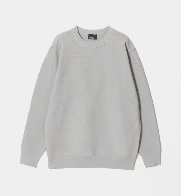 UNITED ARROWS green label relaxing「【WEB限定】ガーター編み クルーネック ニット」|ニット・セーター|