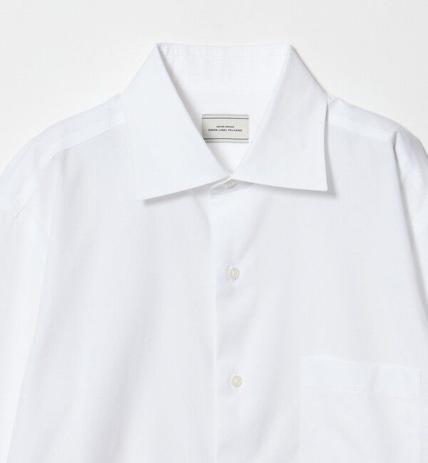 UNITED ARROWS green label relaxing「コットン ブロード ワイドカラー ドレスシャツ -形態安定-」|シャツ・ブラウス|
