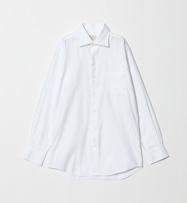 UNITED ARROWS green label relaxing「コットン フレンチツイル ワイドカラー ドレスシャツ -形態安定-」|シャツ・ブラウス|