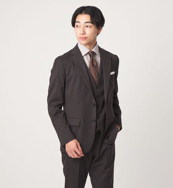 UNITED ARROWS green label relaxing「コットン チェック ワイドカラー ドレスシャツ -イージーアイロン-」|シャツ・ブラウス|