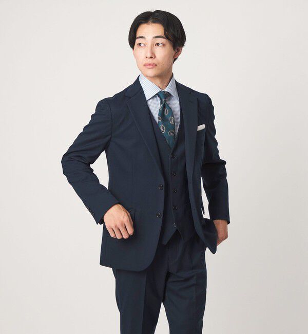UNITED ARROWS green label relaxing「コットン チェック ワイドカラー ドレスシャツ -イージーアイロン-」|シャツ・ブラウス|