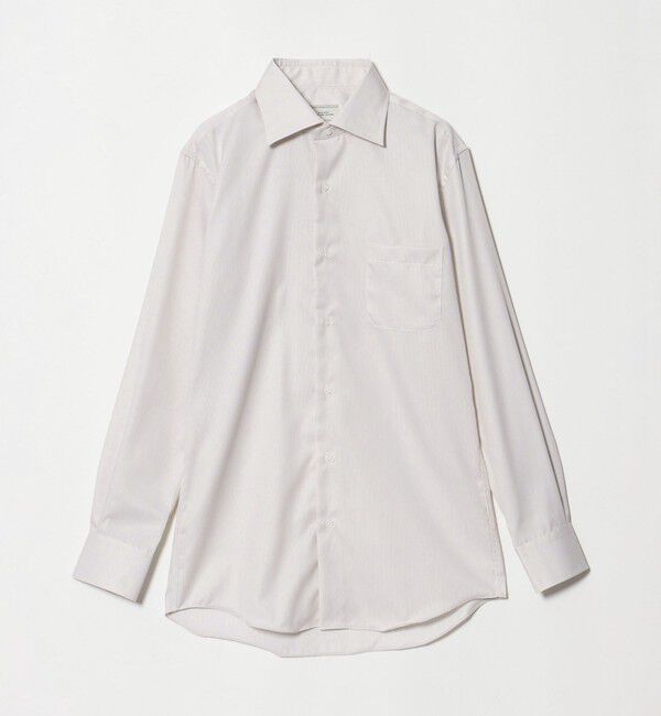 UNITED ARROWS green label relaxing「コットン ナローストライプ ワイドカラー ドレスシャツ -イージーアイロン-」|シャツ・ブラウス|