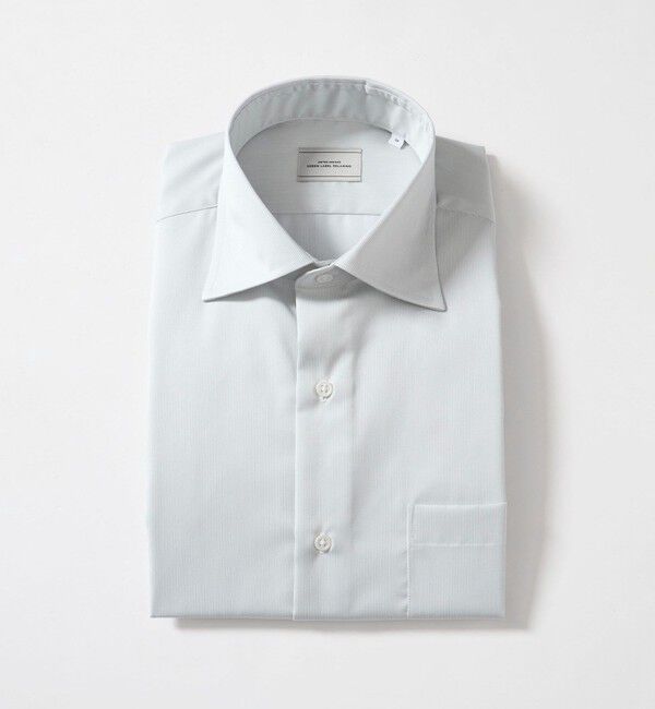 UNITED ARROWS green label relaxing「コットン ナローストライプ ワイドカラー ドレスシャツ -イージーアイロン-」|シャツ・ブラウス|