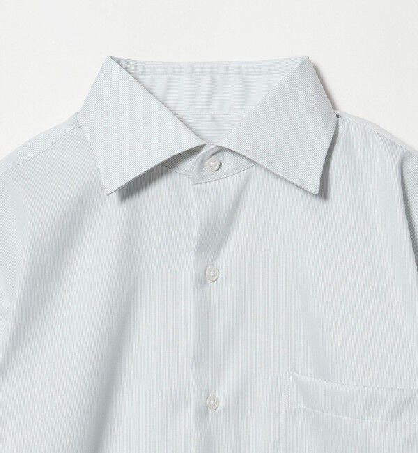 UNITED ARROWS green label relaxing「コットン ナローストライプ ワイドカラー ドレスシャツ -イージーアイロン-」|シャツ・ブラウス|