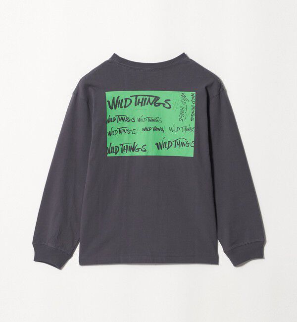 UNITED ARROWS green label relaxing「【別注】＜WILD THINGS＞プリント ロングスリーブ Tシャツ / キッズ 140cm-160cm」|Tシャツ・カットソー|