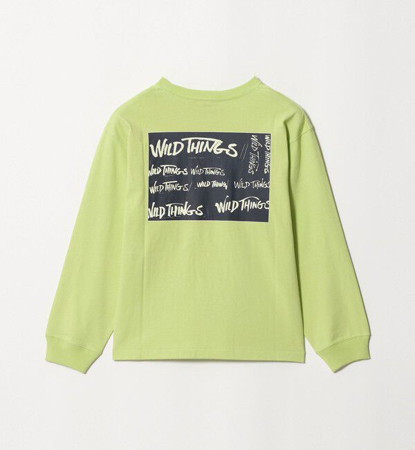 UNITED ARROWS green label relaxing「【別注】＜WILD THINGS＞プリント ロングスリーブ Tシャツ / キッズ 140cm-160cm」|Tシャツ・カットソー|