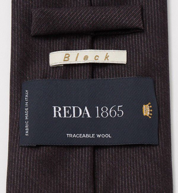 UNITED ARROWS green label relaxing「＜Bleck＞8.0cm REDA ソリッド3 ネクタイ」|ネクタイ・蝶ネクタイ|