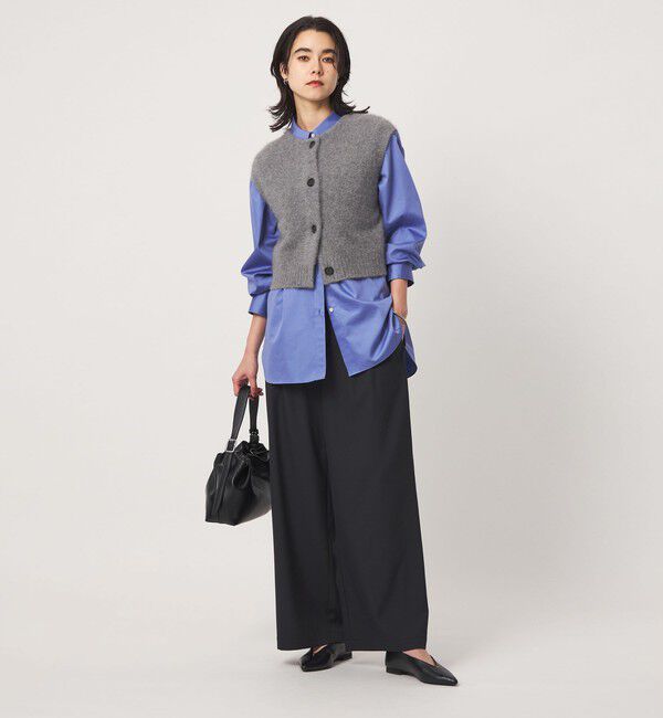 UNITED ARROWS green label relaxing「ヘアリー 2WAY ニット ベスト」|ベスト・ジレ|