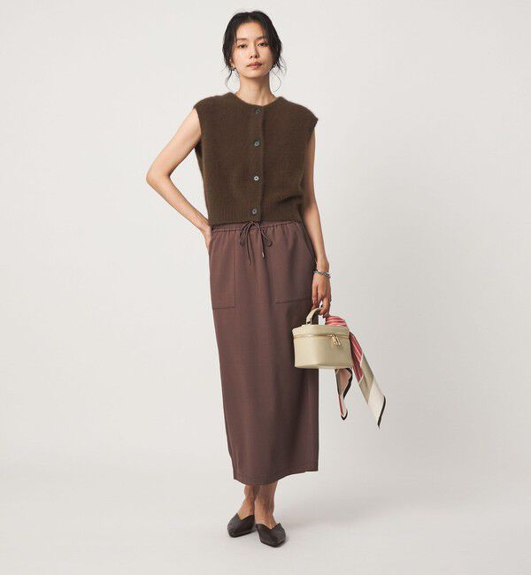 UNITED ARROWS green label relaxing「ヘアリー 2WAY ニット ベスト」|ベスト・ジレ|