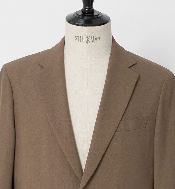 UNITED ARROWS green label relaxing「A+ リネンライク 2B リラックス セットアップ ジャケット -ストレッチ-」|テーラードジャケット|