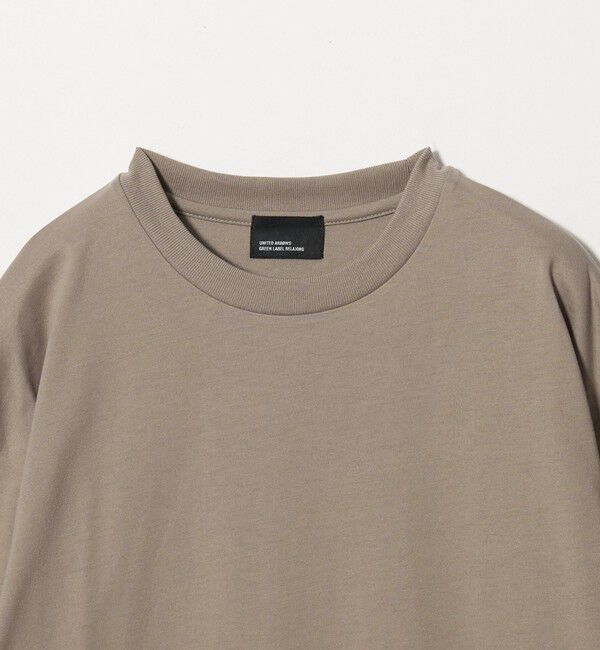 UNITED ARROWS green label relaxing「【WEB限定】JUST fit デイリー ワイド 長袖 Tシャツ -吸水速乾・抗菌-」|Tシャツ・カットソー|