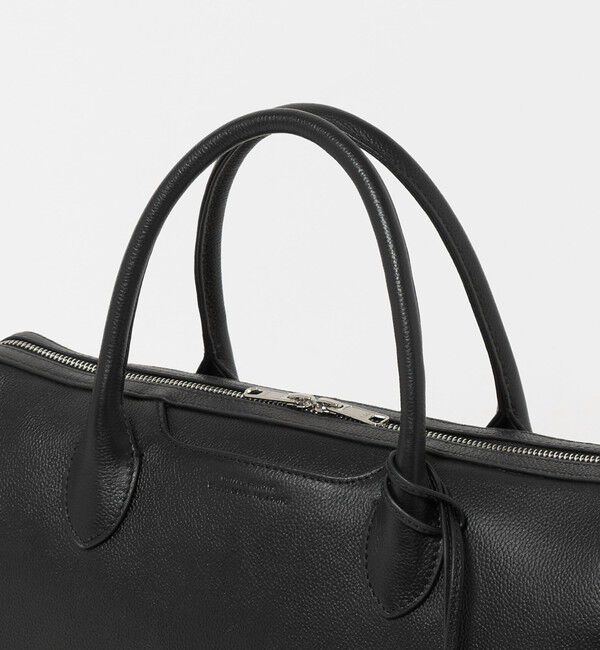 UNITED ARROWS green label relaxing「エンボス レザー ボストン ブリーフケース」|ビジネスバッグ|
