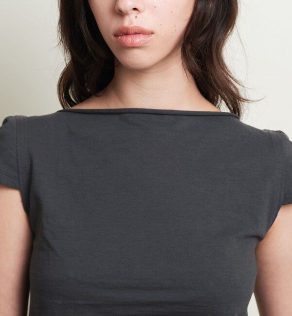 ATTISESSION「＜ATTISESSION＞コットン カップスリーブ Tシャツ」|Tシャツ・カットソー|