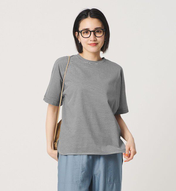 BEAUTY&YOUTH UNITED ARROWS「コットン天竺 ラウンドヘム Tシャツ」|Tシャツ・カットソー|