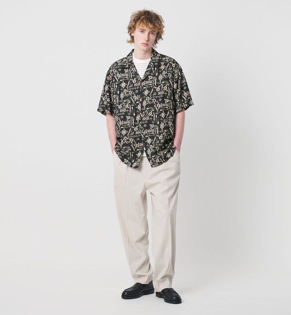 BEAUTY&YOUTH UNITED ARROWS「＜TWO PALMS＞HOOK オープンカラー シャツ」|シャツ・ブラウス|