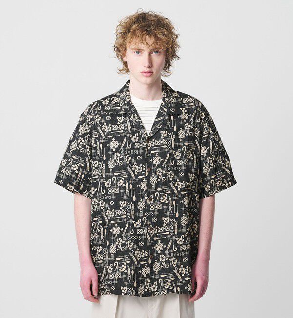 BEAUTY&YOUTH UNITED ARROWS「＜TWO PALMS＞HOOK オープンカラー シャツ」|シャツ・ブラウス|